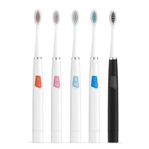 Toothbrush Manufacturer Cheapest OEM Portable Travel Smart IPX7 Waterproof Battery Powered Electric Toothbrush Tooth Whitening