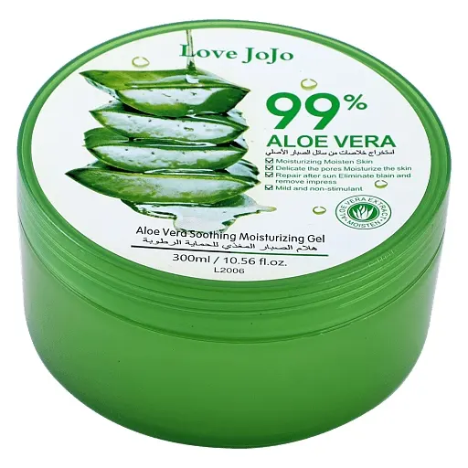 Aloe vera gel anti allergy face soothing moisture care mild whitening aloe face cream