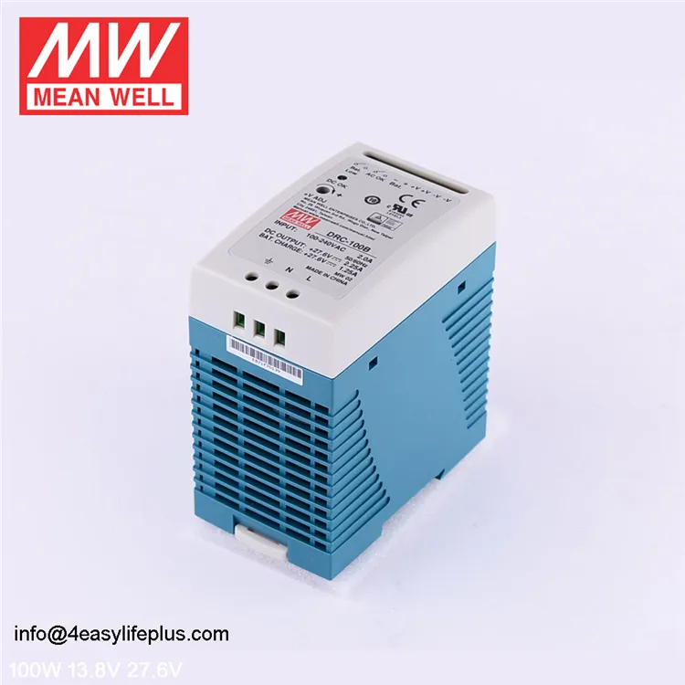 Meanwell 100W 24V Источник бесперебойного питания UPS DRC-100B