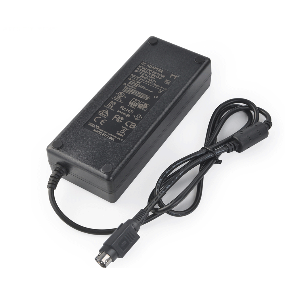 Источник питания постоянного тока высоковольтный трансформатор 220v 230vac выход 24vdc 24v 5a 120w 4 контактный ноутбук ac/dc адаптер питания