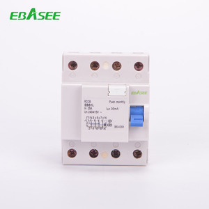 Disjoncteur différentiel à <span class=keywords><strong>récupération</strong></span> automatique ELCB ISO9001 EBS1L 2 4P - Product Image 6