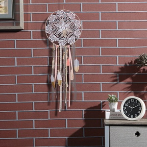 28cm y 20cm y 15cm hecho a mano hermoso de la venta caliente sueño catcher grandes colgando de la pared de plumas - Product Image 3