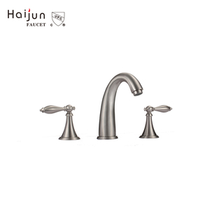 Haijun-grifo de diseño <span class=keywords><strong>bonito</strong></span> con doble Mango para baño, grifería sanitaria, cUPC - Product Image 3