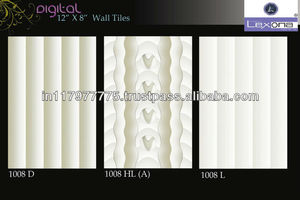 Azulejo de pared y suelo de cerámica de porcelana esmaltada moderna Acabado brillante para uso interior de baño - Product Image 5