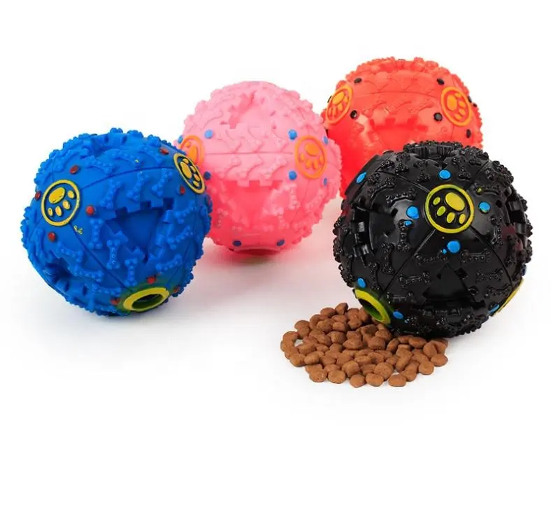 Leaking Food Ball Pet Dog Chewing Toys,pet strange call ball leak food ball
