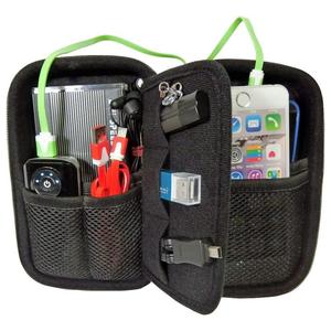 PU imperméable à l'<span class=keywords><strong>eau</strong></span> Mini valise <span class=keywords><strong>EVA</strong></span> étui de transport électronique étui de transport sac de rangement à outils - Product Image 5