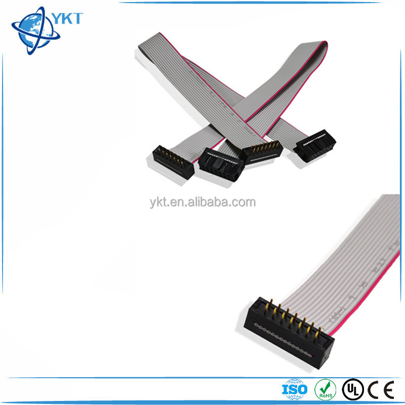 Câble Plat IDC 30 Broches Arc-en-Ciel - 5m - Fils De Cuivre Galvanisé - Pour Équipements Électroniques
