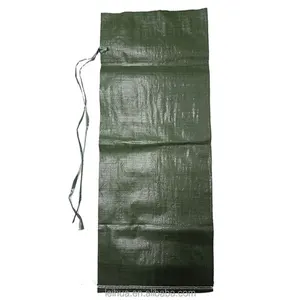 ネクタイとUV保護付きの18x30織りポリプロピレンサンドバッグ (1000バッグ)