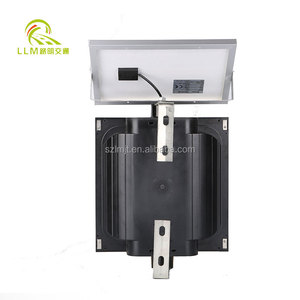 Nuevo diseño de alta visibilidad 300mm <span class=keywords><strong>amarillo</strong></span> <span class=keywords><strong>intermitente</strong></span> luz de advertencia de tráfico solar - Product Image 4