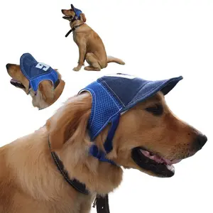 Topi Bisbol Anjing Besar, Topi Pelindung Matahari Luar Ruangan Modis untuk Anjing Peliharaan