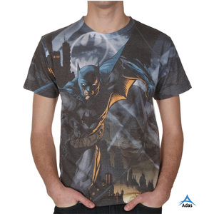 Maglietta personalizzata a sublimazione fumetti, maglietta <span class=keywords><strong>Anime</strong></span> stampata in tutto - Product Image 4