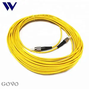 GOVO光纤跳线FC-ST UPC SM 3.0毫米单工光纤跳线3m