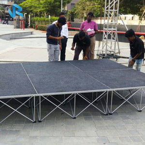 Fabricante <span class=keywords><strong>de</strong></span> aluminio escenario <span class=keywords><strong>para</strong></span> <span class=keywords><strong>conciertos</strong></span> al aire libre plegable móvil escenario del festival - Product Image 1