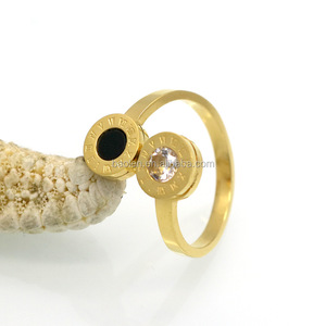 Nouvelle Marque Délicat Zircon Coquille Chiffres Romains Motif Alliances Anneaux Meilleur Cadeau Pour Les Femmes Mosaïque Manuelle Bague D'amour - Product Image 3