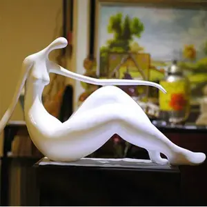 Di stile europeo donne nude scultura in resina figurine per la decorazione domestica