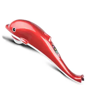 Kneading Back Shoulder Foot Neck Head Scalp Electric handheld Dolphin Massager Hammer