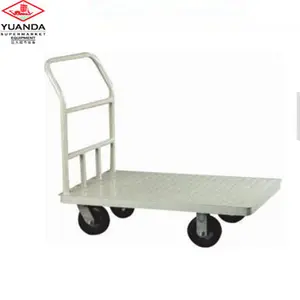 Big Size Stahl Plattform Trolley Lager verwendet Hand Truck zum Verkauf