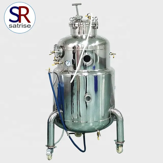 Otomatik çift katmanlı fermantasyon tankı yenilebilir mantar sıvı Spawn kültürü Fermenter