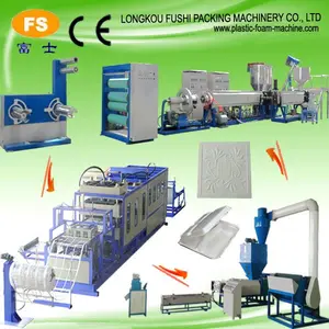 EPS Foam Lunch Box/Fast Food Container/PS Foam Tray Vacuum Forming Machine, PS Foam Fast Food Box