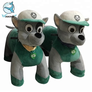 Chất lượng cao đồng tiền hoạt động đi bộ điện đi xe trên động vật lông - Product Image 3