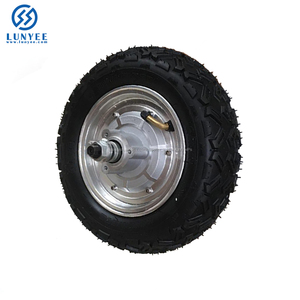 10 pulgadas rueda eléctrica motor de cubo sin escobillas <span class=keywords><strong>DC</strong></span> par 500 W - Product Image 2