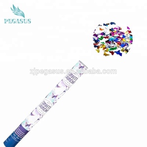 Super <span class=keywords><strong>Popper</strong></span> Suministros para fiestas Cañón de confeti Favor de fiesta de boda Papel de plástico Aire comprimido Suministros para eventos y fiestas - Product Image 6