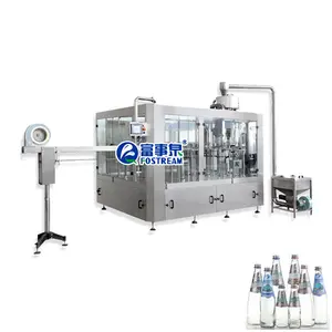 China Manufacturing Purified Water Glass Bottle Filling Machine For Aluminum Cap