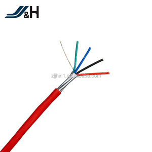 Fuente de la fábrica 2/4/6/8/10/12 Core 24 aawg Doble escudo seguridad red resistente al fuego Cable de alarma - Product Image 1