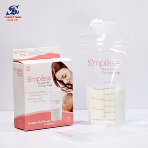 Bpa Gratuit Personnalisé Double Joint Sac De Stockage De Lait Maternel - Product Image 5