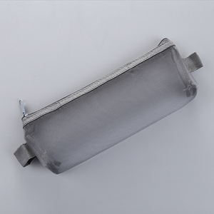 Đen Xám Có Thể Nhìn Thấy Túi Nylon Tổ Chức Nhỏ Đen Du Lịch Mỹ Phẩm Túi Lưu Trữ Zipper Túi Rõ Ràng Lưới Pouch - Product Image 6