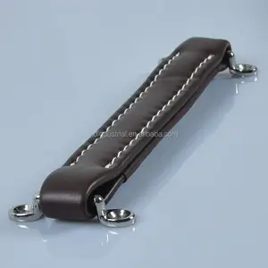 Haut-parleur amplificateur à tube pour guitare <span class=keywords><strong>audio</strong></span> avec poignée en cuir marron de style vintage - Product Image 3
