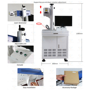 Máquina de Marcado Láser de Fibra Óptica de CO2 de 20W 30W para Gabinete FCG-1 KELIER2020 NUEVO - Product Image 2