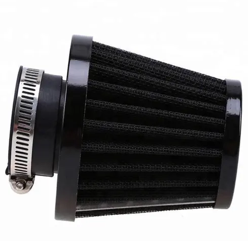 RacingエアフィルターポッドClean Intake For Car High Flow Short RAM/COLD Round Cone