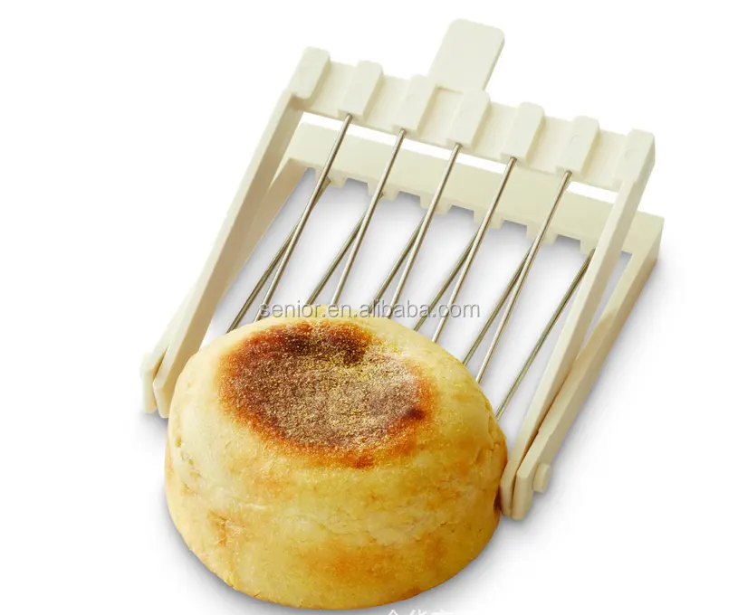 Muffin anglais Séparateur Pince À Pain D'outils Fendage Agrafe de Nourriture Pain Maître