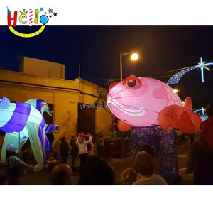 All'aperto street parade Gonfiabile <span class=keywords><strong>pesce</strong></span> burattino costume - Product Image 3