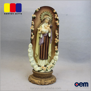 Barato resina artesanía religiosa decoración del hogar estatuas de <span class=keywords><strong>la</strong></span> Virgen María - Product Image 1
