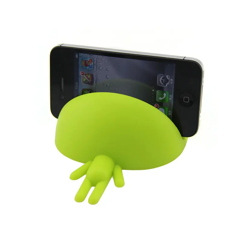 Cute cellphone holder shower, holder newest design silicone mobile phone holder
