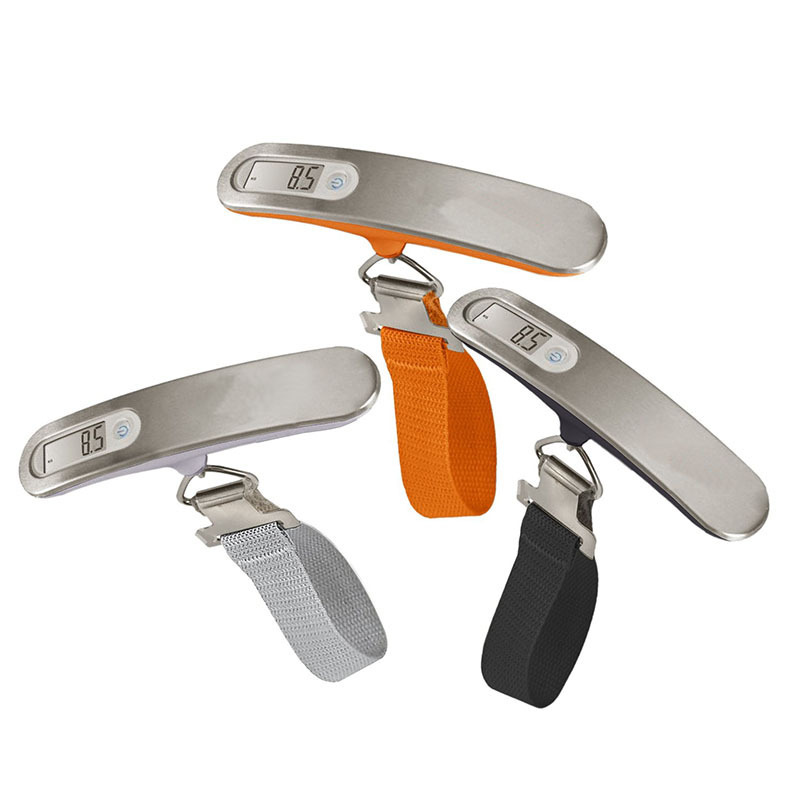 2023 Hot Stainless Steel Weighing Travel 50kg Baggage Portable Digital Luggage Scale