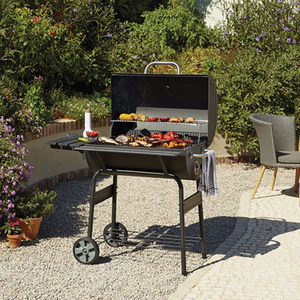 Backyard Portable Train <strong>BBQ</strong> Outdoor Garden Charcoal Iron <strong>Barrel</strong> Offset Smoker <strong>Grill</strong> - Product Image 6