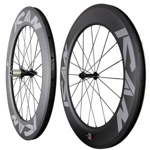 Roues Carbone 86mm Clincher 27mm Largeur <span class=keywords><strong>Bitex</strong></span> R13 Hub Road Bike - Product Image 2