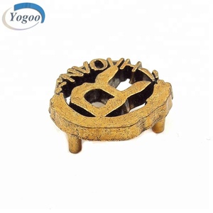 Etiquetas de Metal Doradas Personalizables para Bolsos, Estilo Lujoso, Logotipo Personalizado, Accesorios Metálicos de Alta Calidad, Marca <span class=keywords><strong>Yogoo</strong></span> - Product Image 2