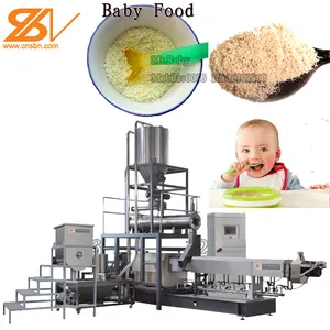 Heinz extrusor instantâneo para bebês, cereais infantis, equipamento de extrusor de produção alimentar