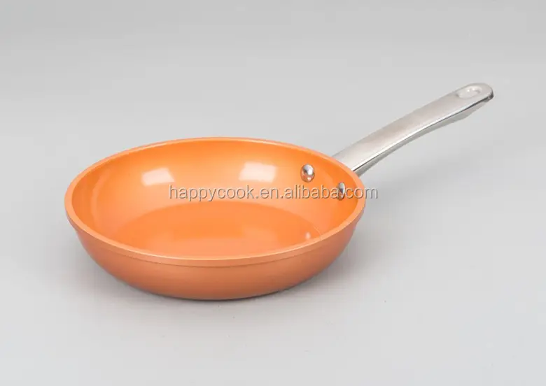 2016 hot sale colorful ceramic coating magic fry pan