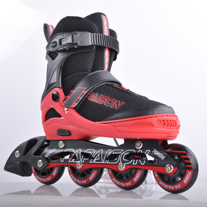 Patins à <span class=keywords><strong>roulettes</strong></span> d'extérieur réglables populaires 2018 <span class=keywords><strong>avec</strong></span> roues lumineuses, roulements ABEC-7 et châssis en alliage d'aluminium - Product Image 2