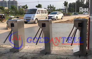 스마트 슈퍼마켓 입구 수직 삼각대 개찰구 출입구를 위한 간편 도어 보안 제어 - Product Image 5