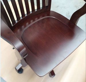Classica <span class=keywords><strong>legno</strong></span> girevole alta luce senza braccia <span class=keywords><strong>sedia</strong></span> da <span class=keywords><strong>scrivania</strong></span> - Product Image 3