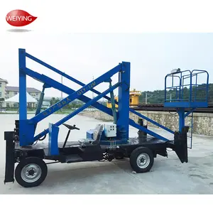 Anh Đào Sử Dụng Manlift Picker Man Lift Để Bán