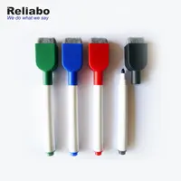 Reliabo Multi Color Ink Mini Cheap Whiteboard Marker Eraser Pen