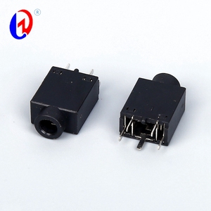 Jack Audio da 3,5 mm in Rame per <span class=keywords><strong>Microfono</strong></span> con Orientamento Verticale, Jack per Cuffie da 3,5 mm - Product Image 2