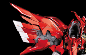 ฟิกเกอร์แอ็คชั่น Ban-dai Hobby MSN-06S <span class=keywords><strong>Sinanju</strong></span> Ver.KA สีไทเทเนียม Ban-dai MG - Product Image 3